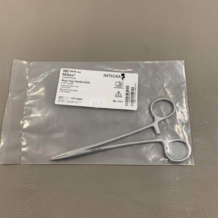Miltex MH8-44 MeisterHand Mayo-Hegar Needle Holde (New) - Miltex -Angelus Medical