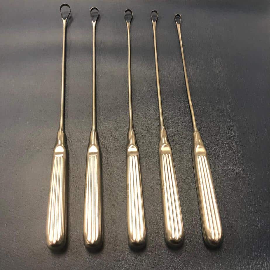 Miltex Sims uterine Curette Germany - Each (Used) - Miltex -Angelus Medical