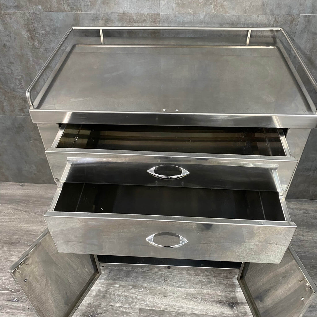 Mobile Stainless Steel Medical Cabinet - – Angelus Medical and Optical
