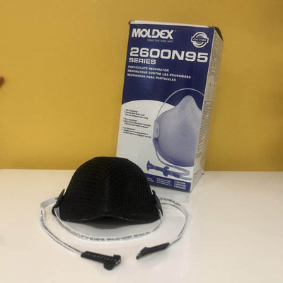 Moldex 2600 N95 Mask - Black -Box of 15 Moldex 2600 N95 Mask - Black -Box of 15 (New) - Moldex -Angelus Medical