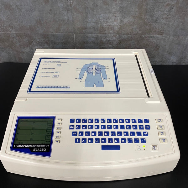 Burdick Mortara ELI-250 EKG Unit