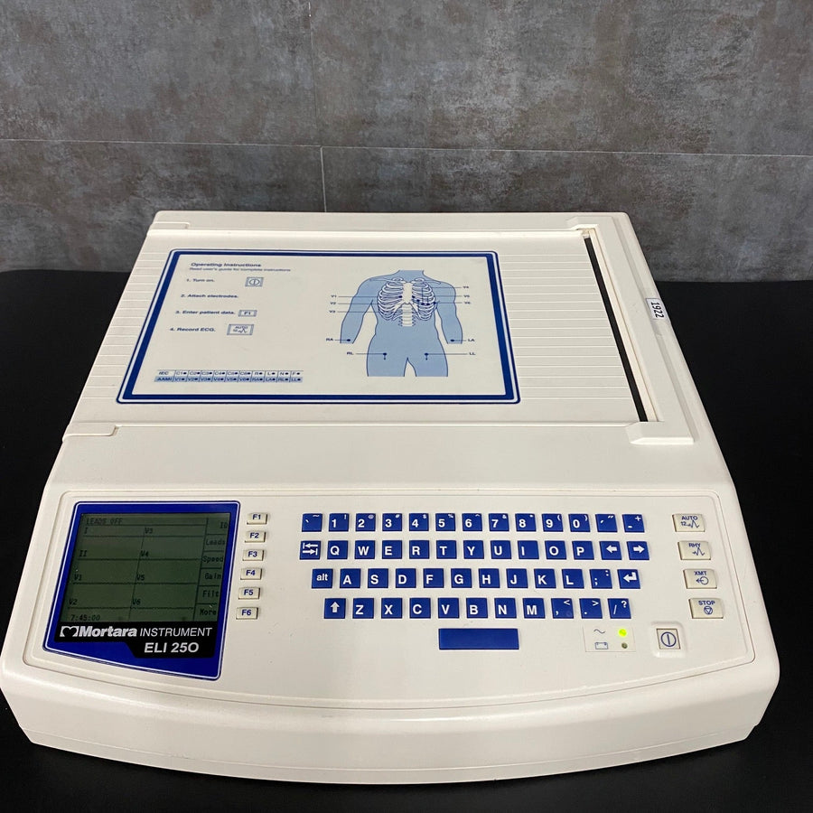 Mortara ELI-250 EKG Unit (Refurbished) - Mortara -Angelus Medical