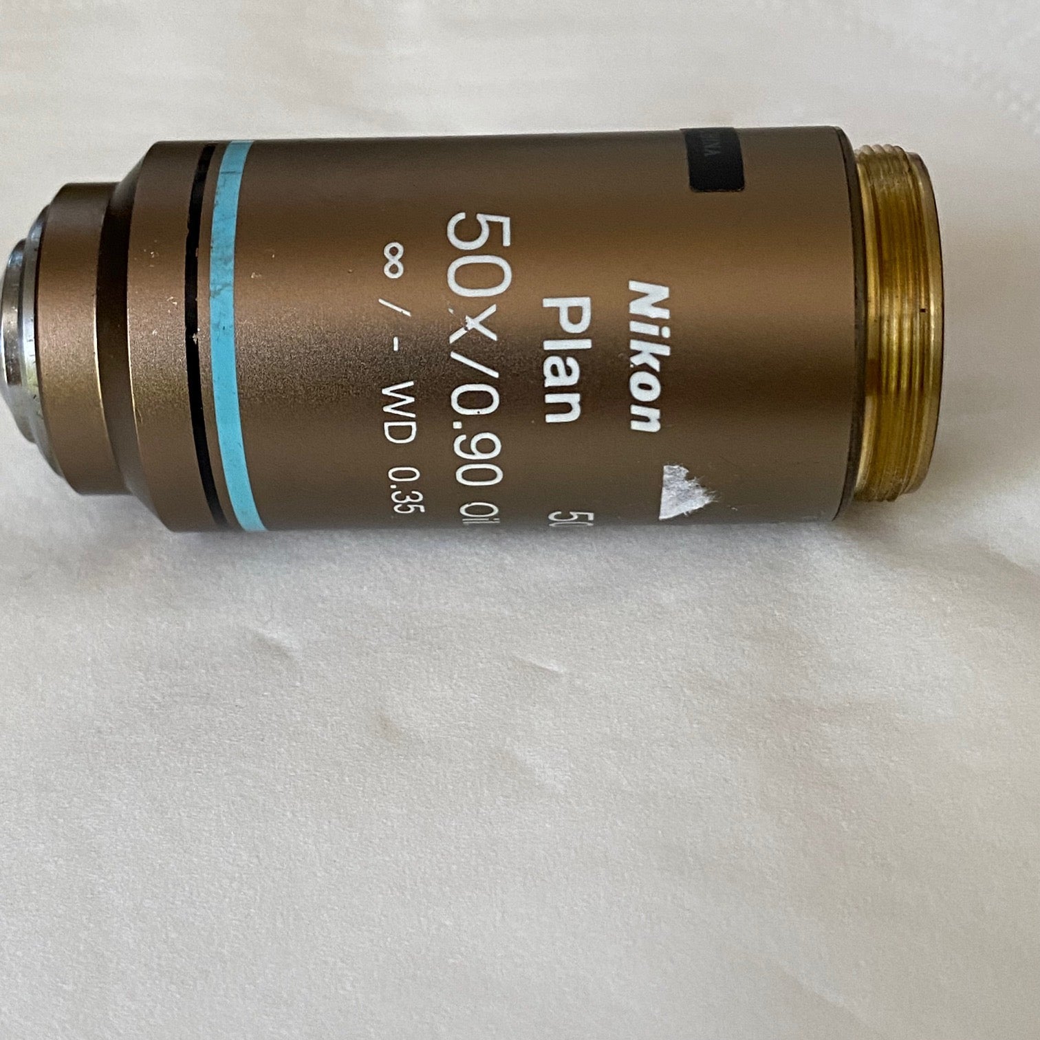 Nikon 50x plan oil objective lens - Nikon -Angelus Medical