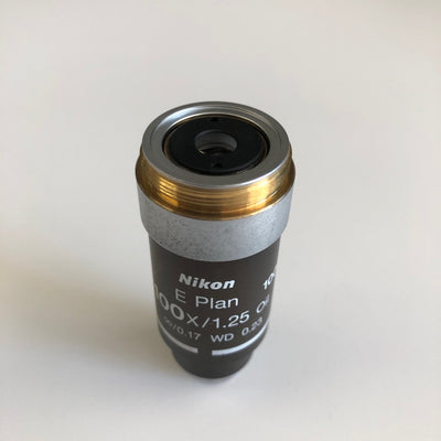 Nikon E Plan 100x/1.25 oil WD 0.23 lens - Nikon -Angelus Medical