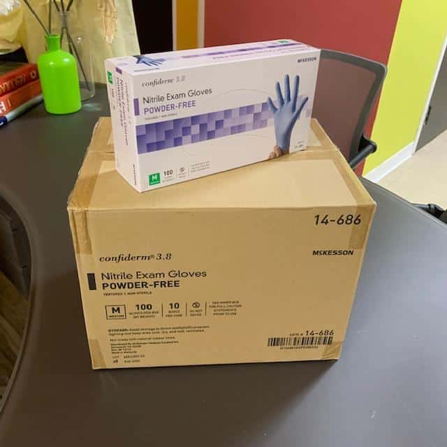 Nitrile Examination Gloves - NMD -Angelus Medical