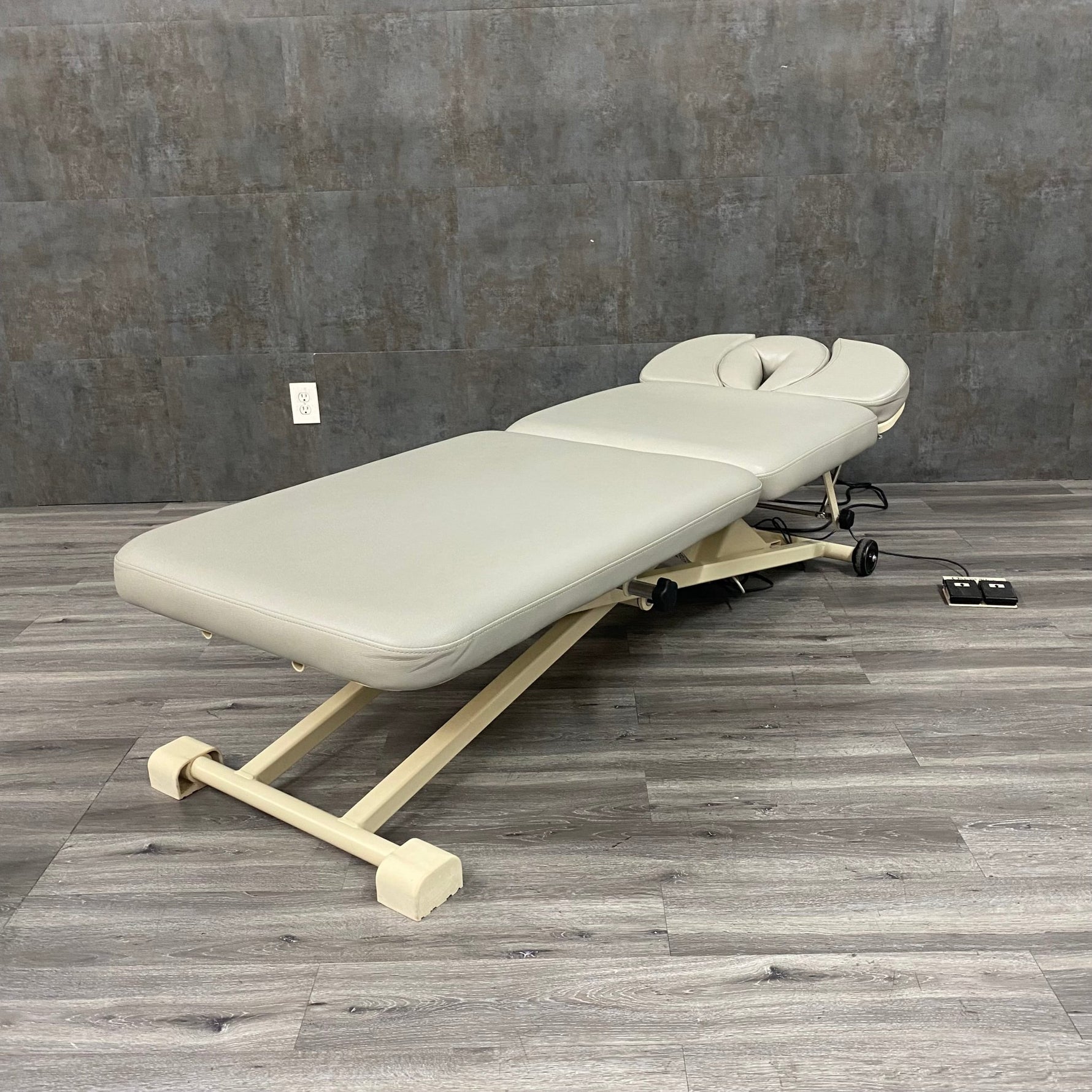 Oak Works 3 Section Power Treatment Table - Oak Works -Angelus Medical