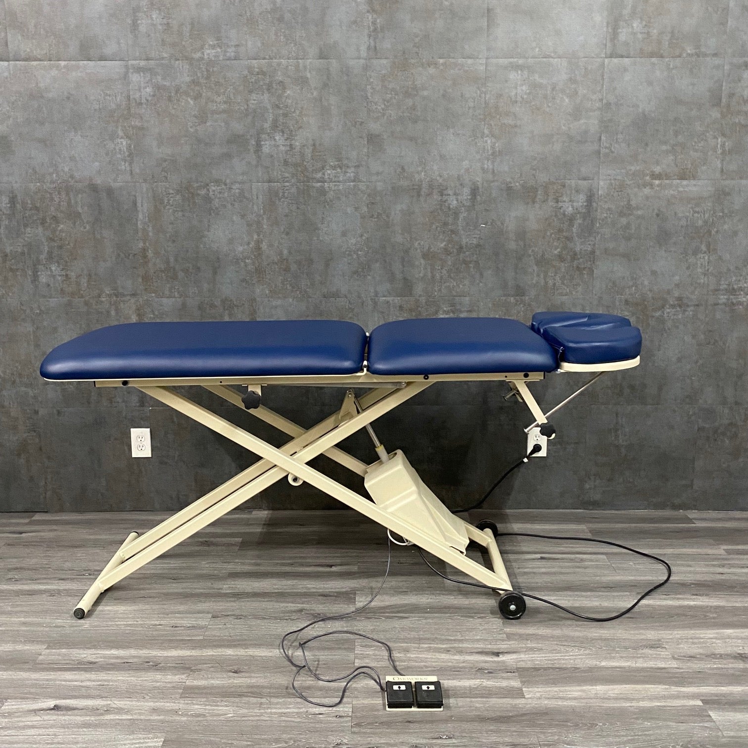 Oak Works 3 Section Power Treatment Table - Oak Works -Angelus Medical