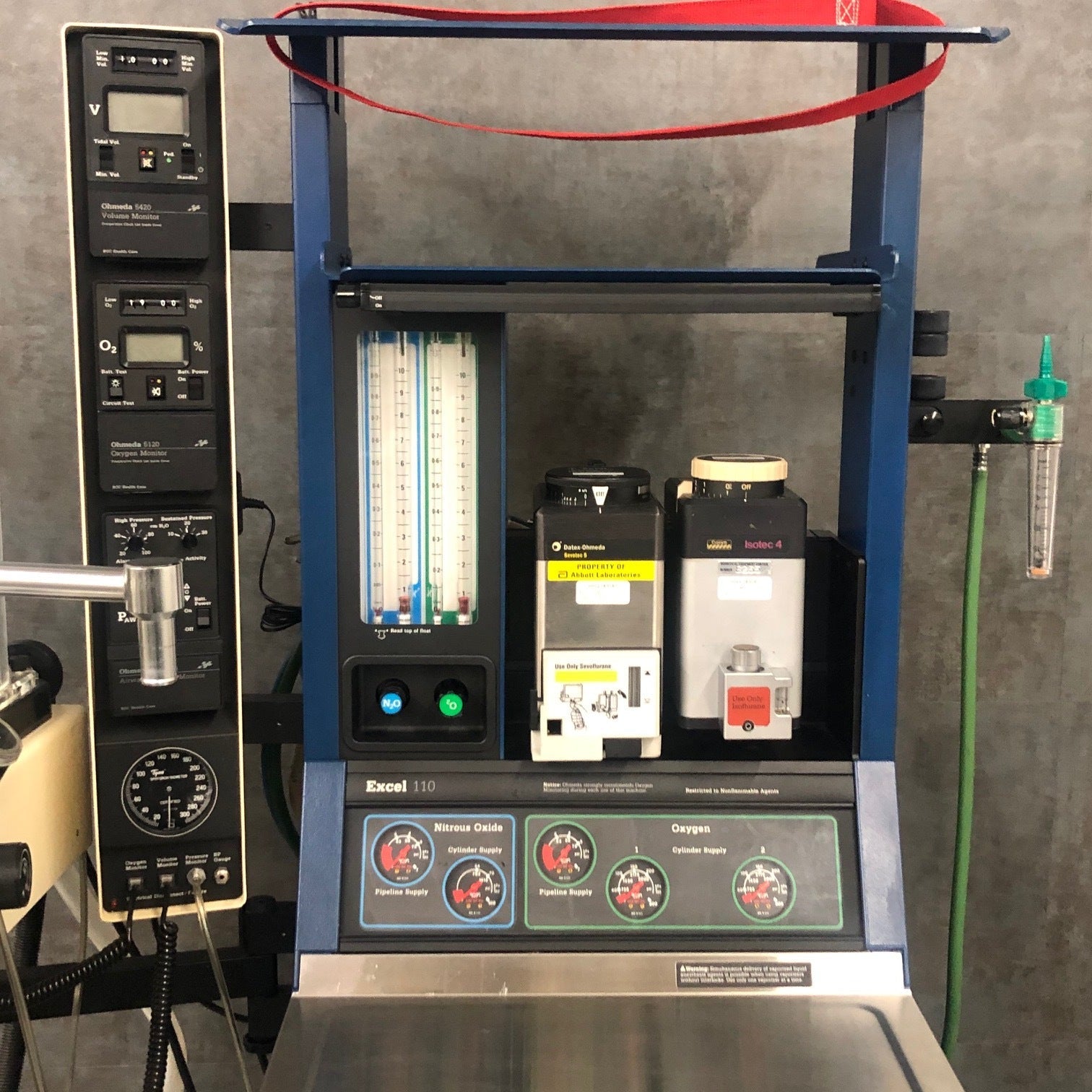 Ohmeda Excel 110 Anesthesia System (Parts only) - Datex-Ohmeda -Angelus Medical