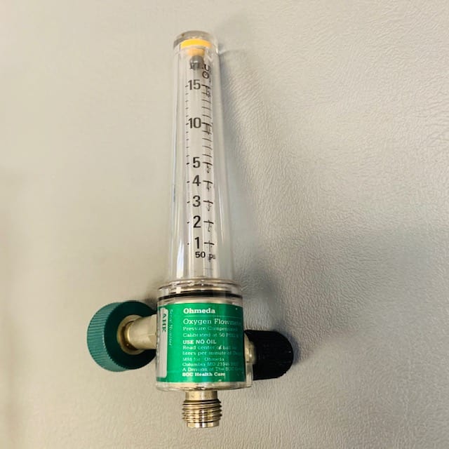 Ohmeda Oxygen Flowmeter (Used) - Datex-Ohmeda -Angelus Medical