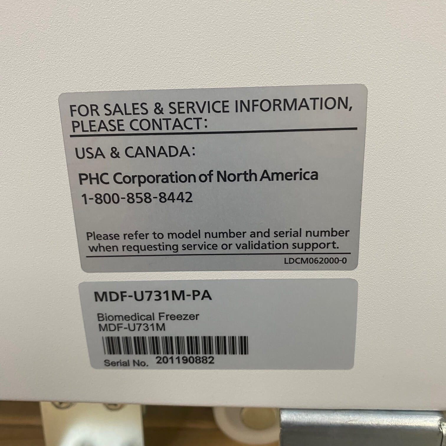 Panasonic Medical Laboratory Freezer - Panasonic -Angelus Medical
