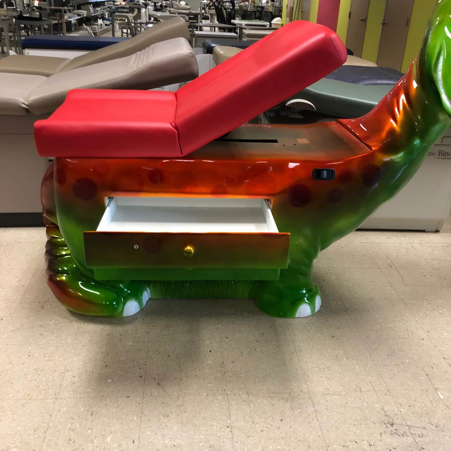 Pedia Pals ZooPal Exam Table - Custom Dinosaur - Pedia Pals -Angelus Medical