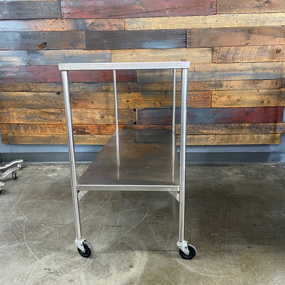 Pedigo Stainless Steel Instrument Table 48 x 20 x34 (Used) - Pedigo -Angelus Medical