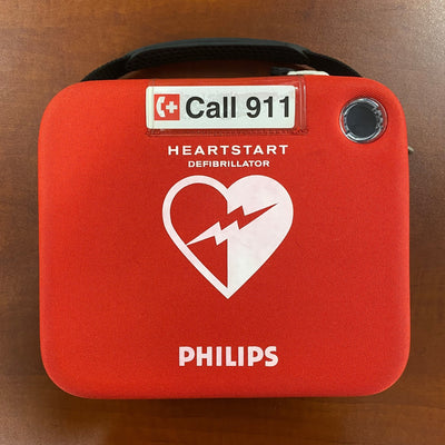 Philips HeartStart AED Defibrillator with Slim Carry Case Philips HeartStart AED Defibrillator with Slim Carry Case (Refurbished) - Philips -Angelus Medical