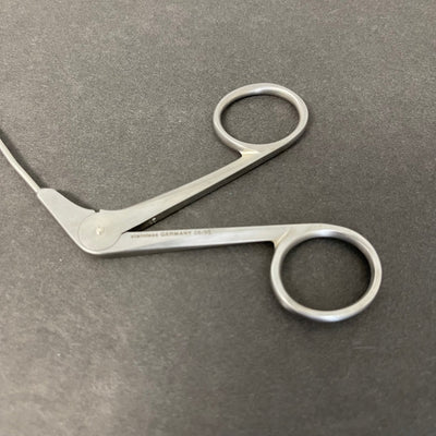 Pilling 50-6460 laryngeal cup forceps left angled (Used) - Pilling -Angelus Medical