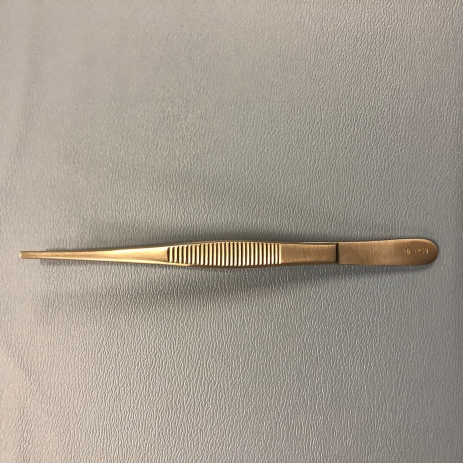 Pilling Brown Tissue Forceps, (New) - pilling -Angelus Medical