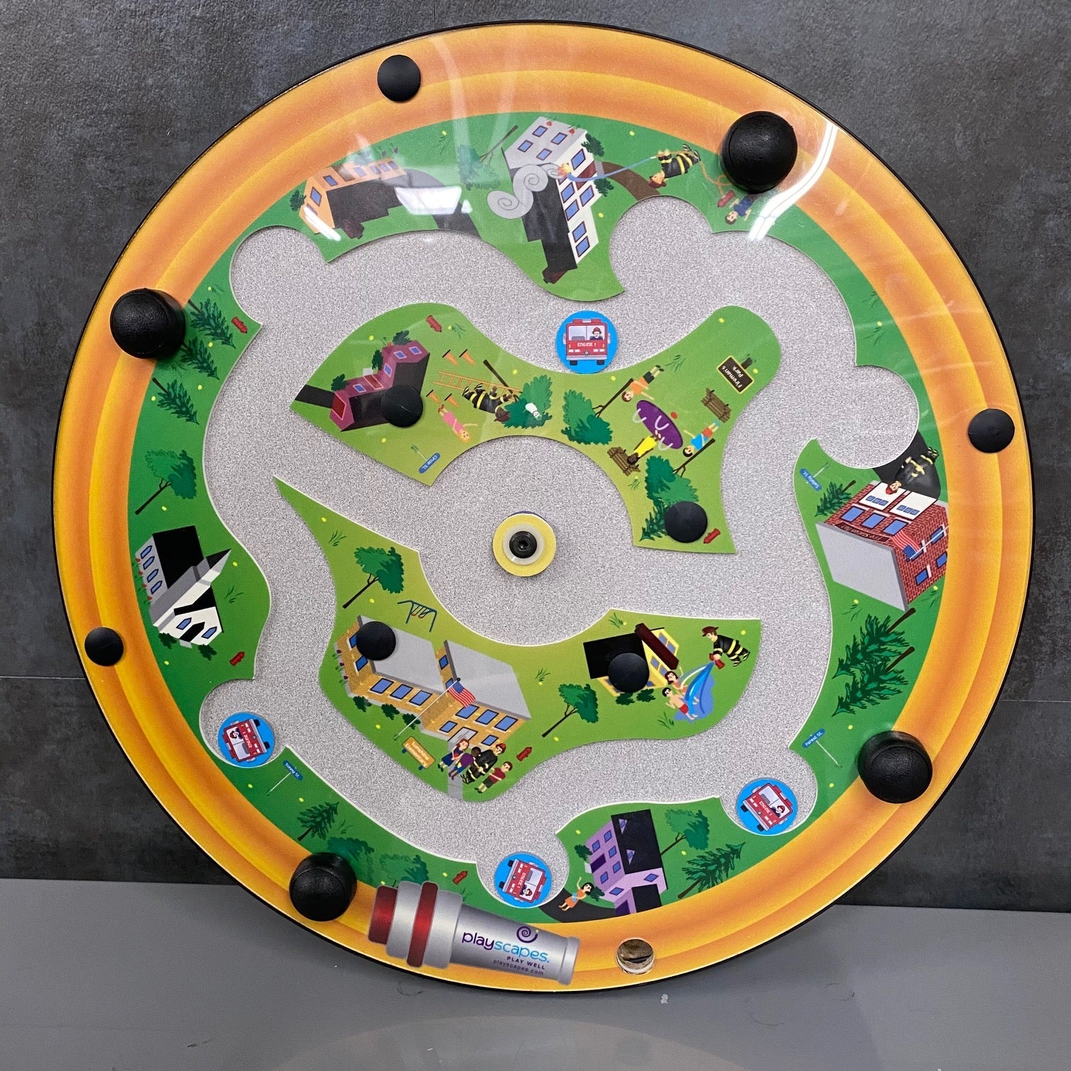 PlayScapes Around My Town Wall Activity (New) - PlayScapes -Angelus Medical