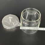 Pyrex low weight jar with lid (Set of 3) (New) - NMD -Angelus Medical