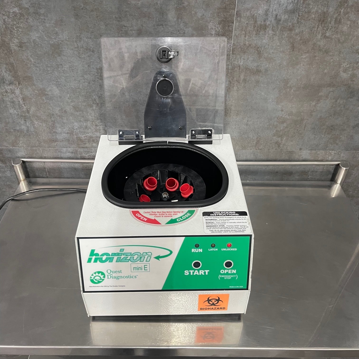 Quest Horizon Model 642E Centrifuge (Refurbished) - – Angelus Medical ...