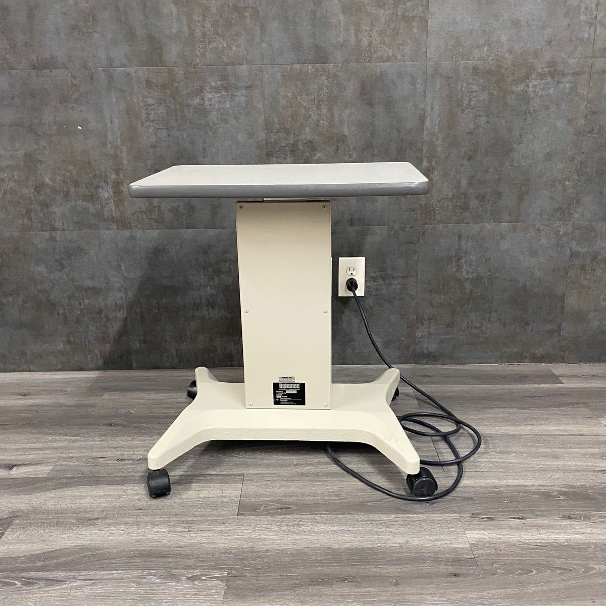 Square Table For Instruments Reliance Heavy Duty Single Power Instrument Table - – Angelus Medical ...