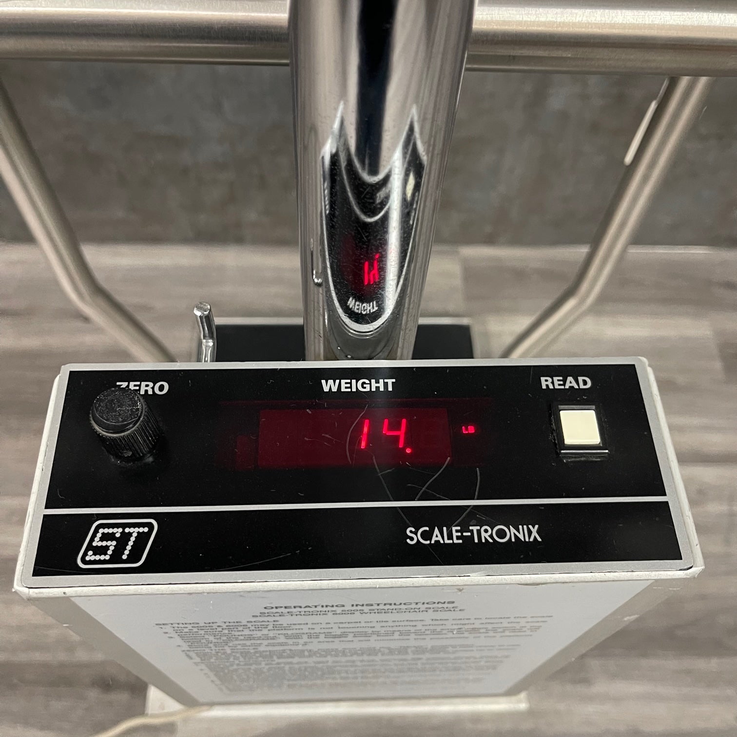 ScaleTronix 5001 Stand On Scale, Scale tronix, Welch Allyn Angelus