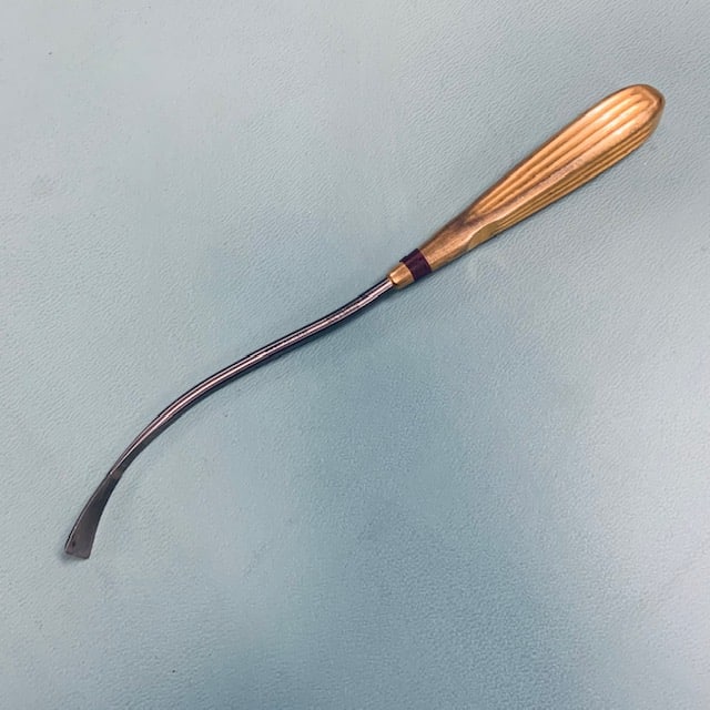 Scalp Elevator "S" Shap12.5mm Blade (Used) - NMD -Angelus Medical