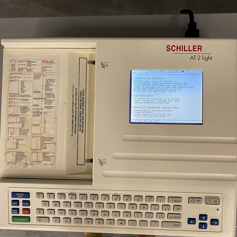 Schiller AT-2 Light ECG EKG (Refurbished) - Schiller -Angelus Medical