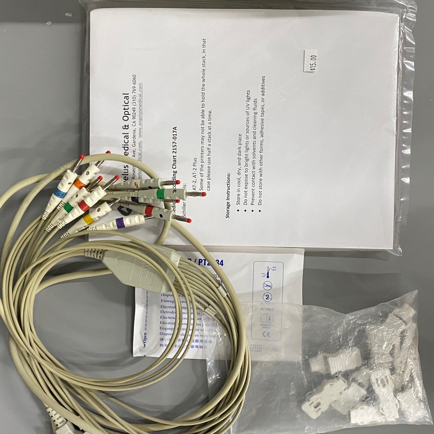 Schiller AT-2 Light ECG EKG (Refurbished) - Schiller -Angelus Medical