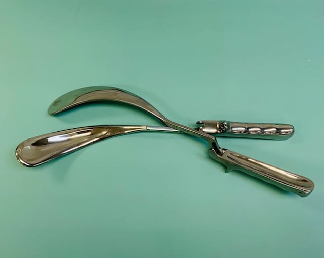 Simpson obstetrical Forceps 14” Pakistan (New) - NMD -Angelus Medical