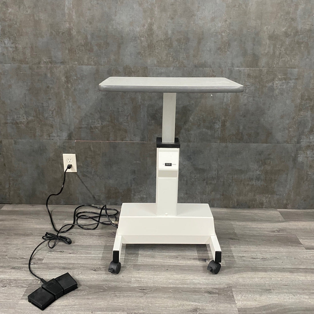 Single Power Instrument Table with Foot Control - – Angelus Medical and ...