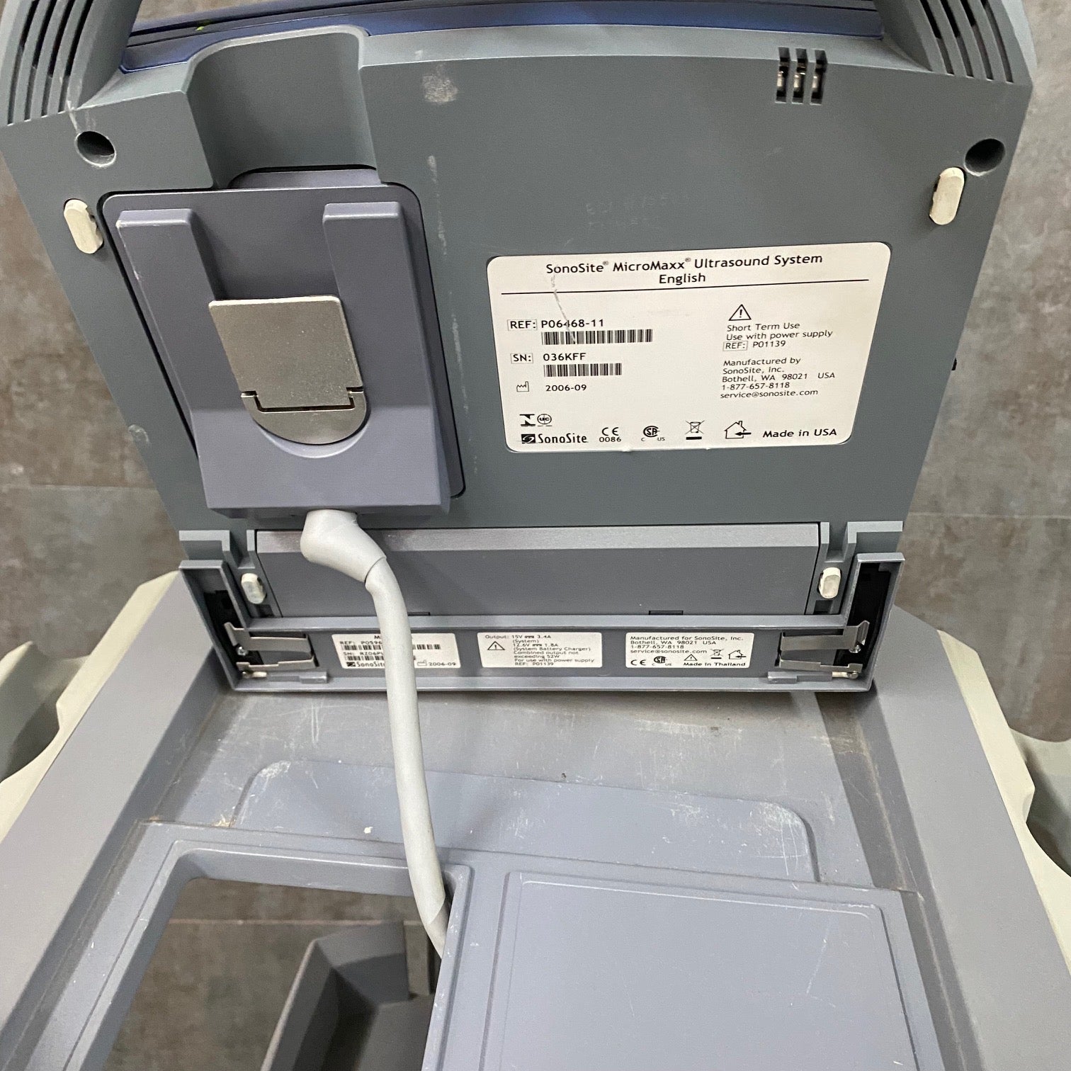 Sonosite Micro Maxx Portable ultrasound (Parts Only) - Sonosite -Angelus Medical