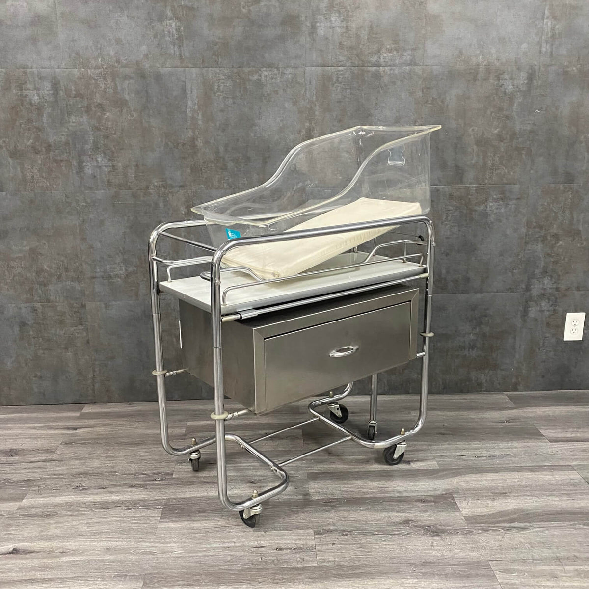 Stainless Steel Bassinet with Changing Station - – Angelus Medical and ...