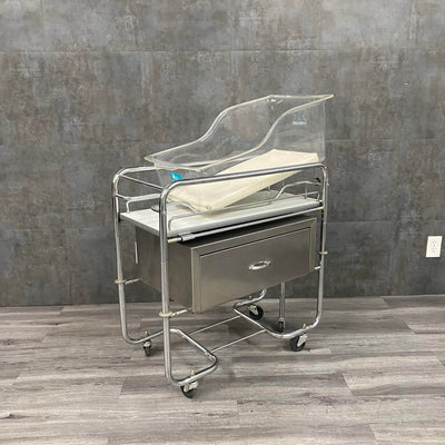 Stainless Steel Bassinet with Changing Station - Hamilton Industries -Angelus Medical
