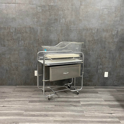 Stainless Steel Bassinet with Changing Station - Hamilton Industries -Angelus Medical