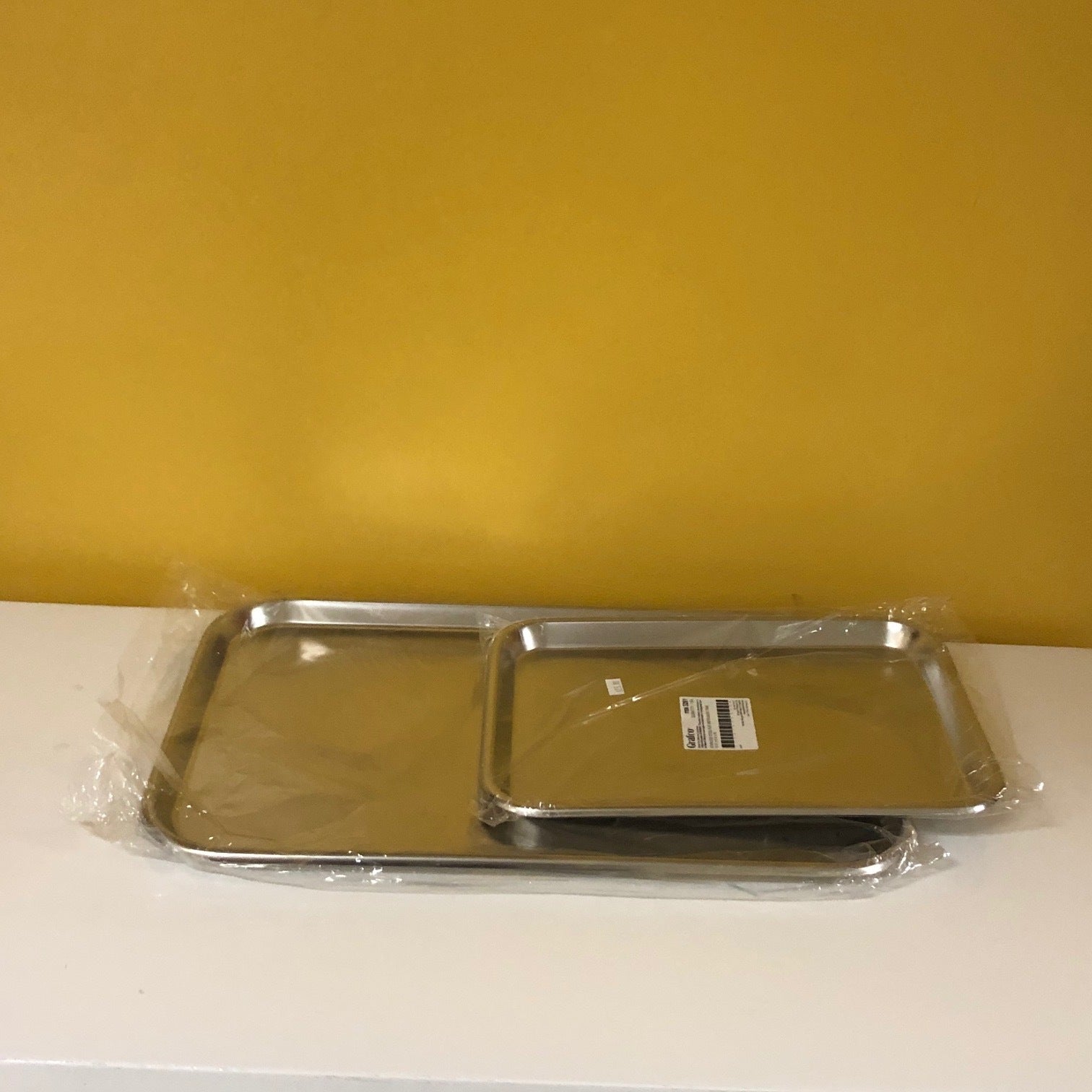Stainless Steel Flat Tray (New) - Grafco -Angelus Medical