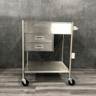 Stainless steel Instrument cart with drawers (Used) - NMD -Angelus Medical