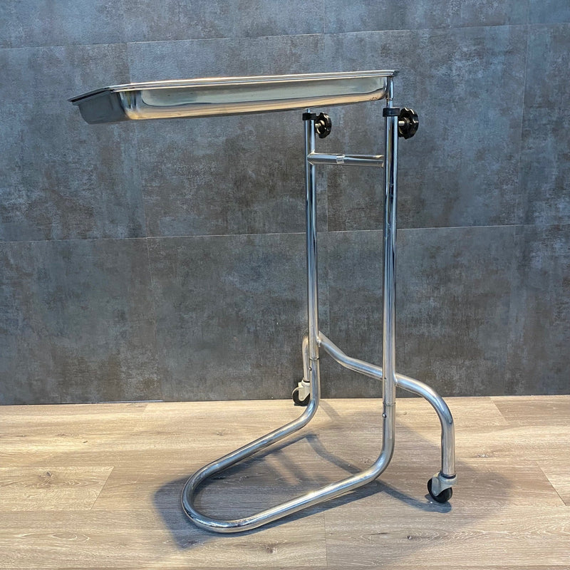 Stainless Steel Mayo Stand with Deep Tray - NMD -Angelus Medical