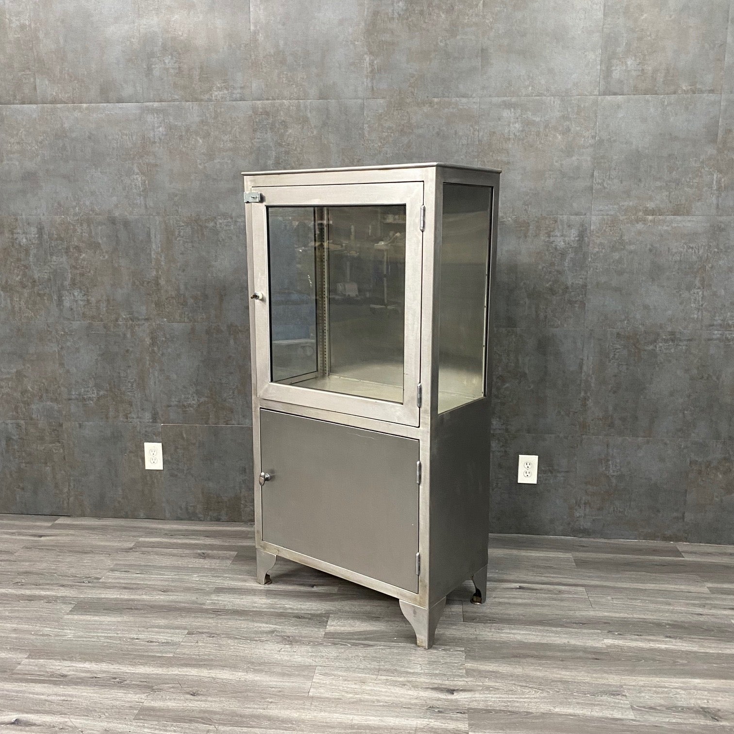 Used Stainless Steel Medical Supply Cabinet Price 