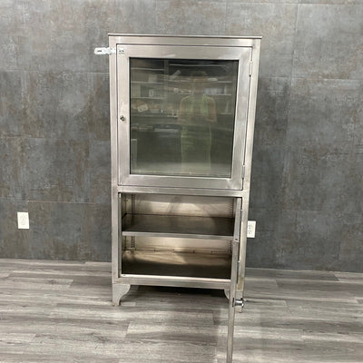 Stainless Steel Medical Supply Cabinet - Continental Metal Products -Angelus Medical