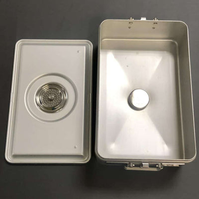 Stainless Steel Sterilization Case (Used) - Angelus Medical and Optical -Angelus Medical