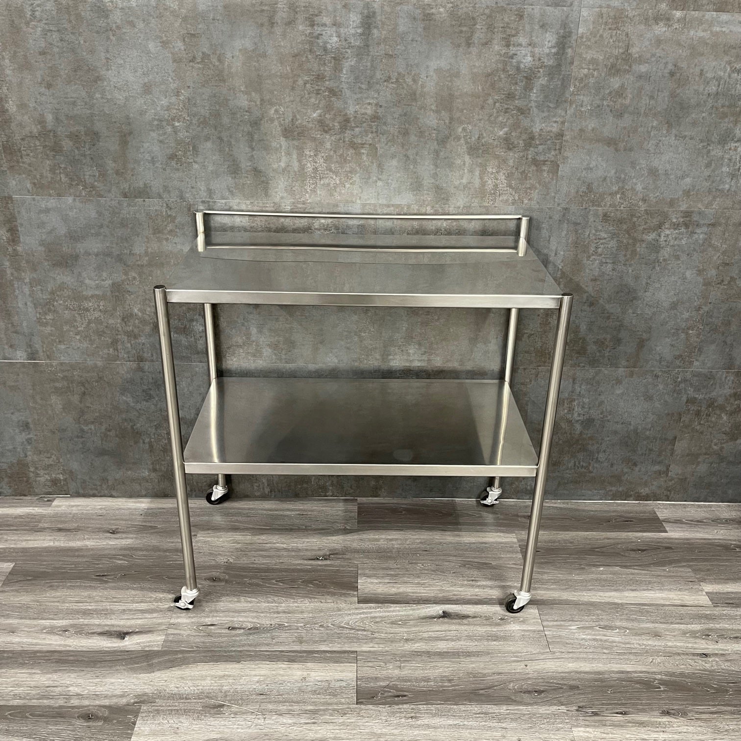 Stainless Steel utility cart (Refurbished) - Pedigo -Angelus Medical