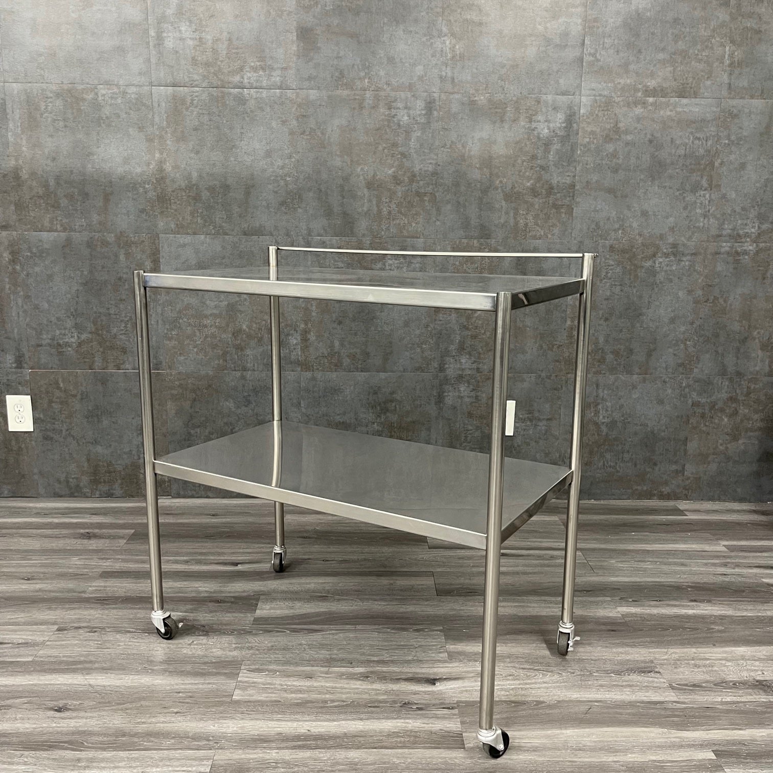 Stainless Steel utility cart (Refurbished) - Pedigo -Angelus Medical