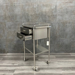 Stainless Steel Utility Table with Shelf and Drawer - NMD -Angelus Medical