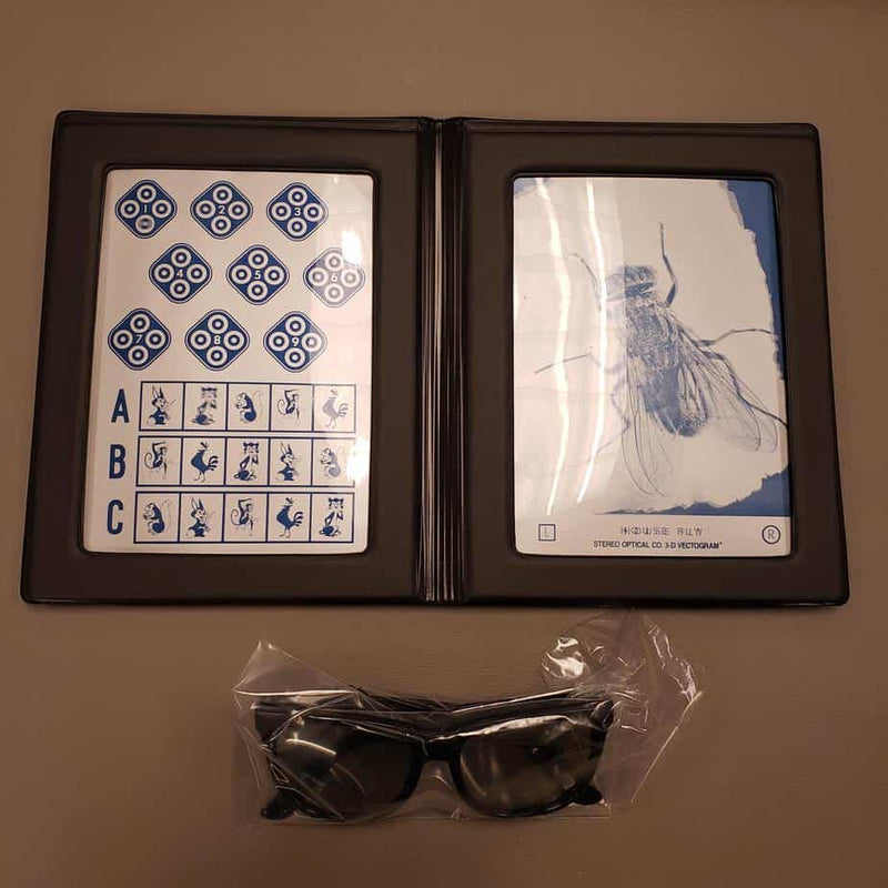 Stereo Optical Stereo Fly Test (SO-001) (New) - NMD -Angelus Medical