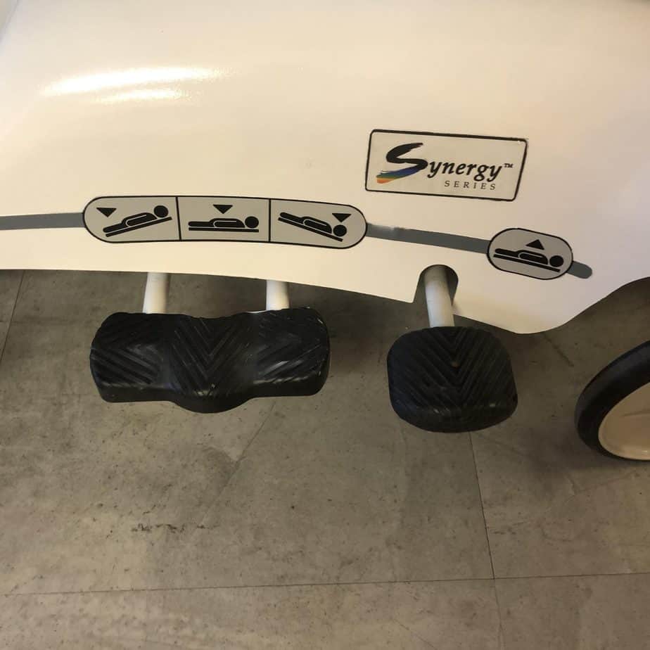 Stryker 1550 Electric Stretcher Gurney Synergy series (Refurbished) - Stryker -Angelus Medical