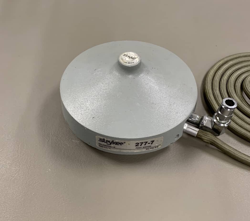 Stryker 277-7-11 Air FootSwitch (Used) - Stryker -Angelus Medical