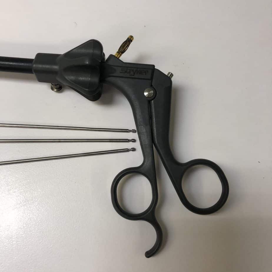 Stryker laparoscopic peek monopolar handle (Used) - Stryker -Angelus Medical