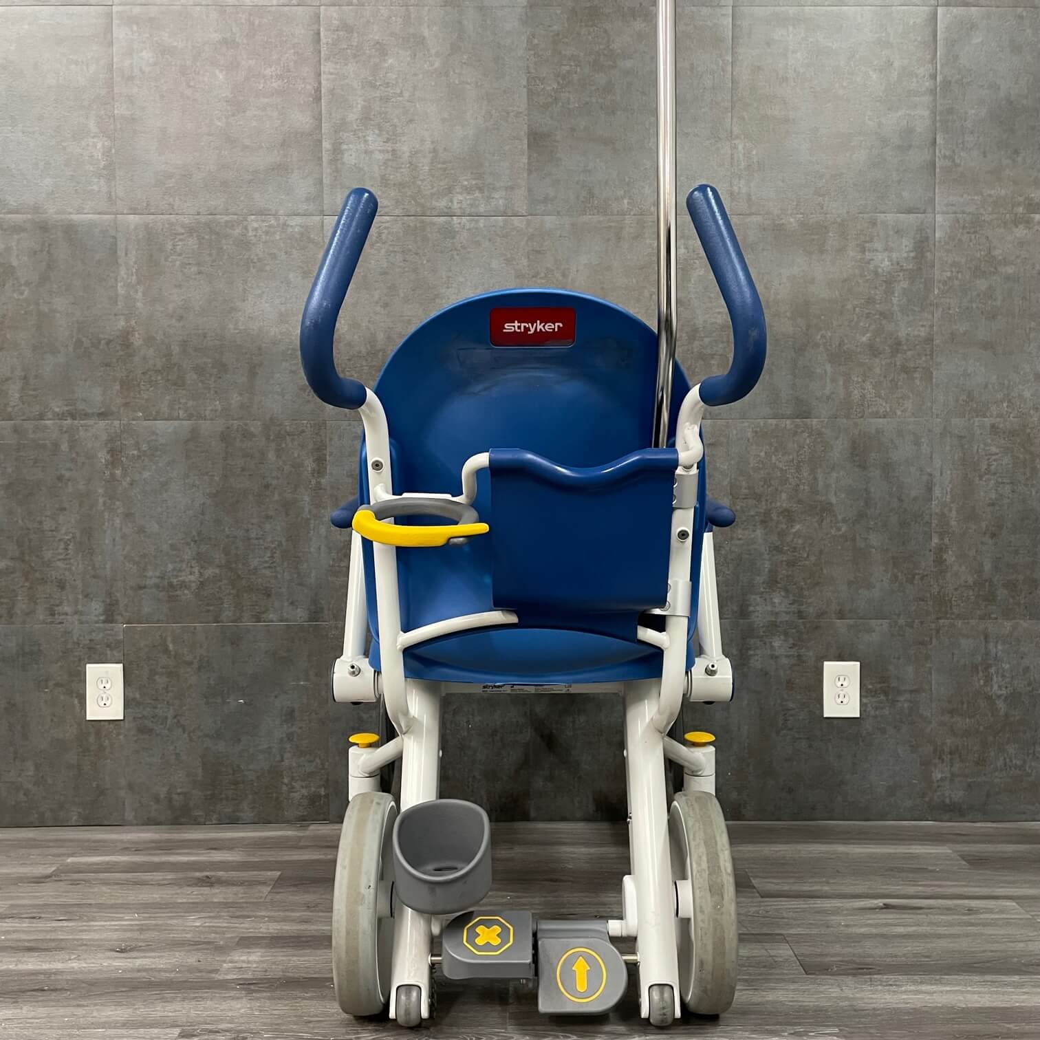 Stryker Prime TC Patient Transport Chair - Stryker -Angelus Medical
