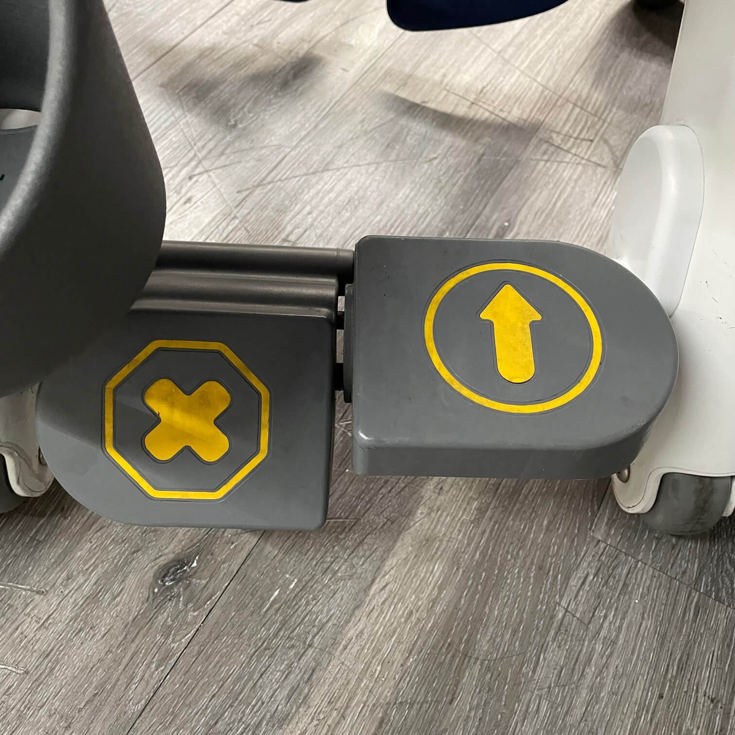 Stryker Prime TC Patient Transport Chair - Stryker -Angelus Medical