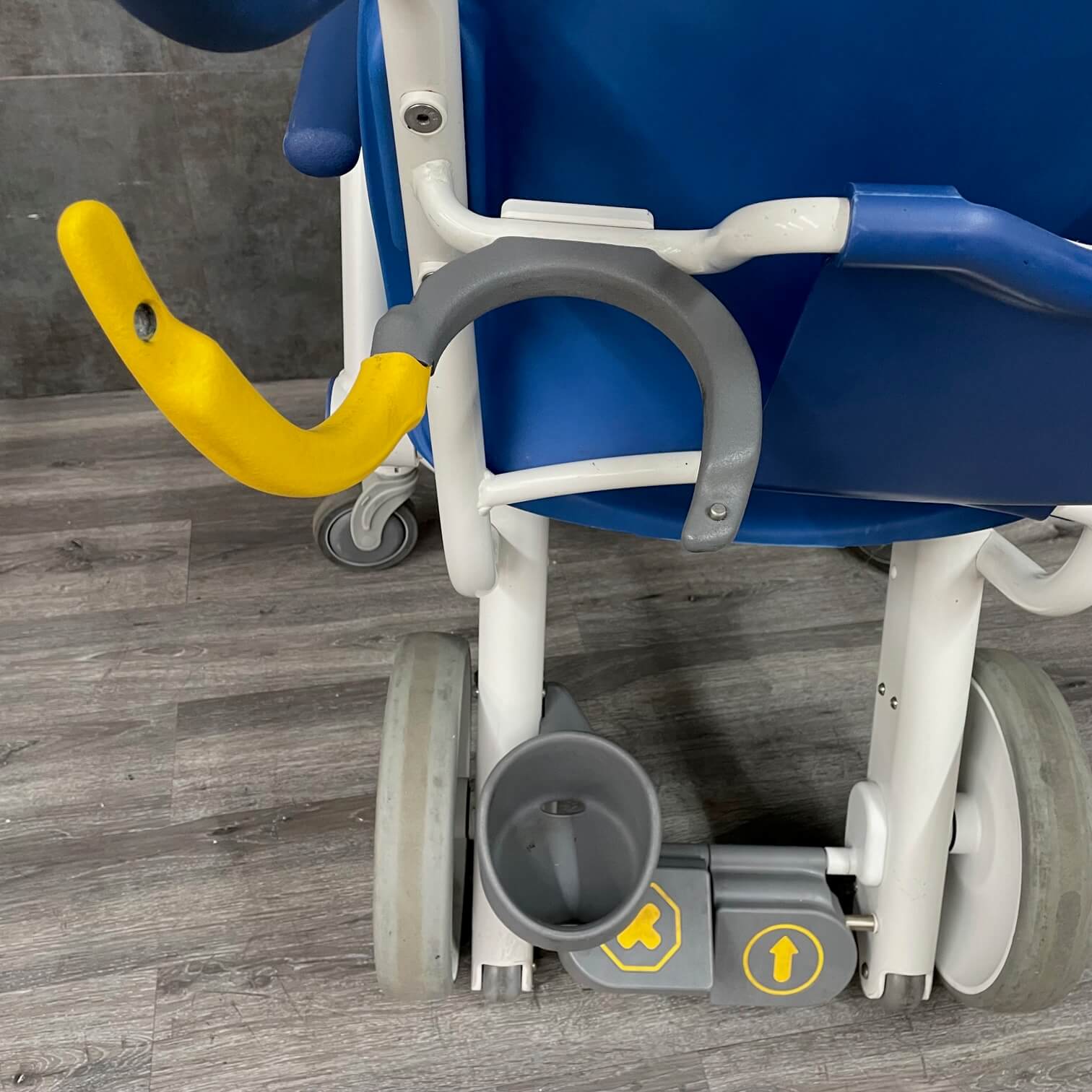 Used Stryker Prime TC Patient Transport Chair -with oxygen holder and break