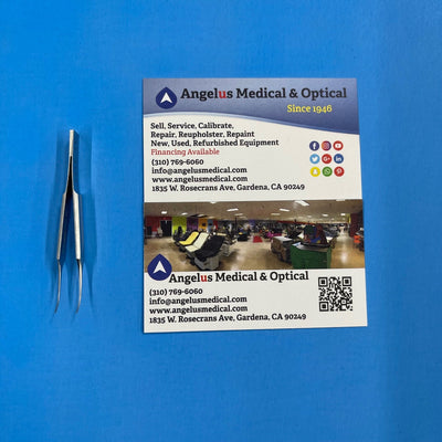 Titanium Eye Forceps 55-3067 (Used) - Angelus Medical and Optical -Angelus Medical
